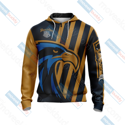 Ravenclaw Eagles Quidditch Team Harry Potter Unisex 3D T-shirt   