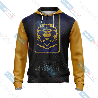 World Of Warcraft - For The Alliance Unisex 3D T-shirt   