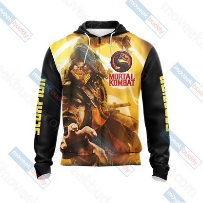 Mortal Kombat - Scorpion New Style Unisex 3D T-shirt   