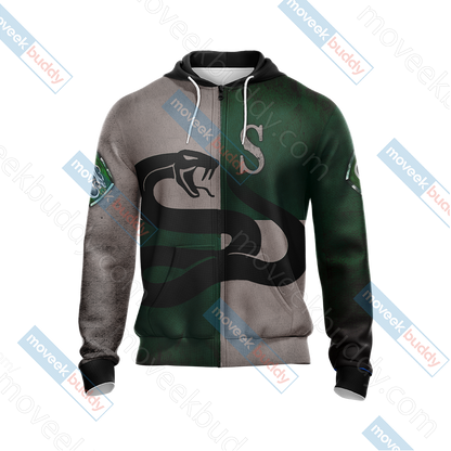 Slytherin Serpent Harry Potter New Look Unisex 3D T-shirt   