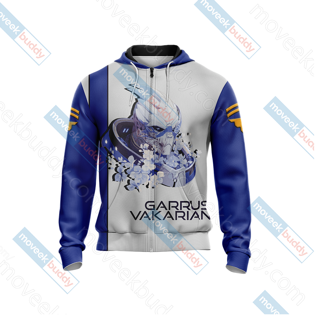 Mass Effect - Garrus Vakarian Unisex 3D T-shirt   