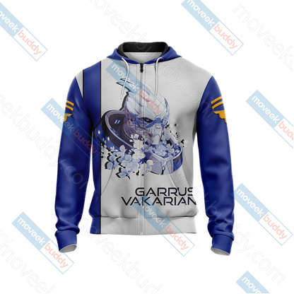 Mass Effect - Garrus Vakarian Unisex 3D T-shirt   