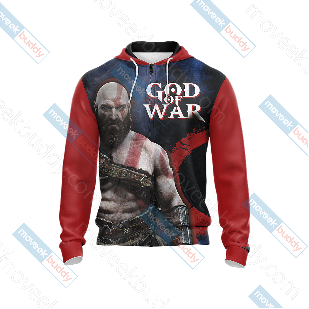 God Of War - Kratos New Collection Unisex 3D T-shirt   