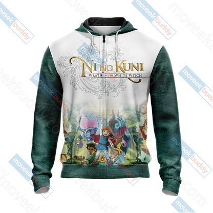 Ni no Kuni Unisex 3D T-shirt   