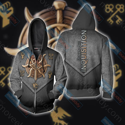 Dragon Age - Inquisition Unisex 3D T-shirt Zip Hoodie XS 
