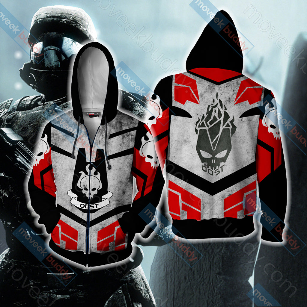 Halo - ODST Unisex 3D T-shirt Hoodie Tank Top Hawaiian Shirt Beach Shorts Joggers Zip Hoodie S 