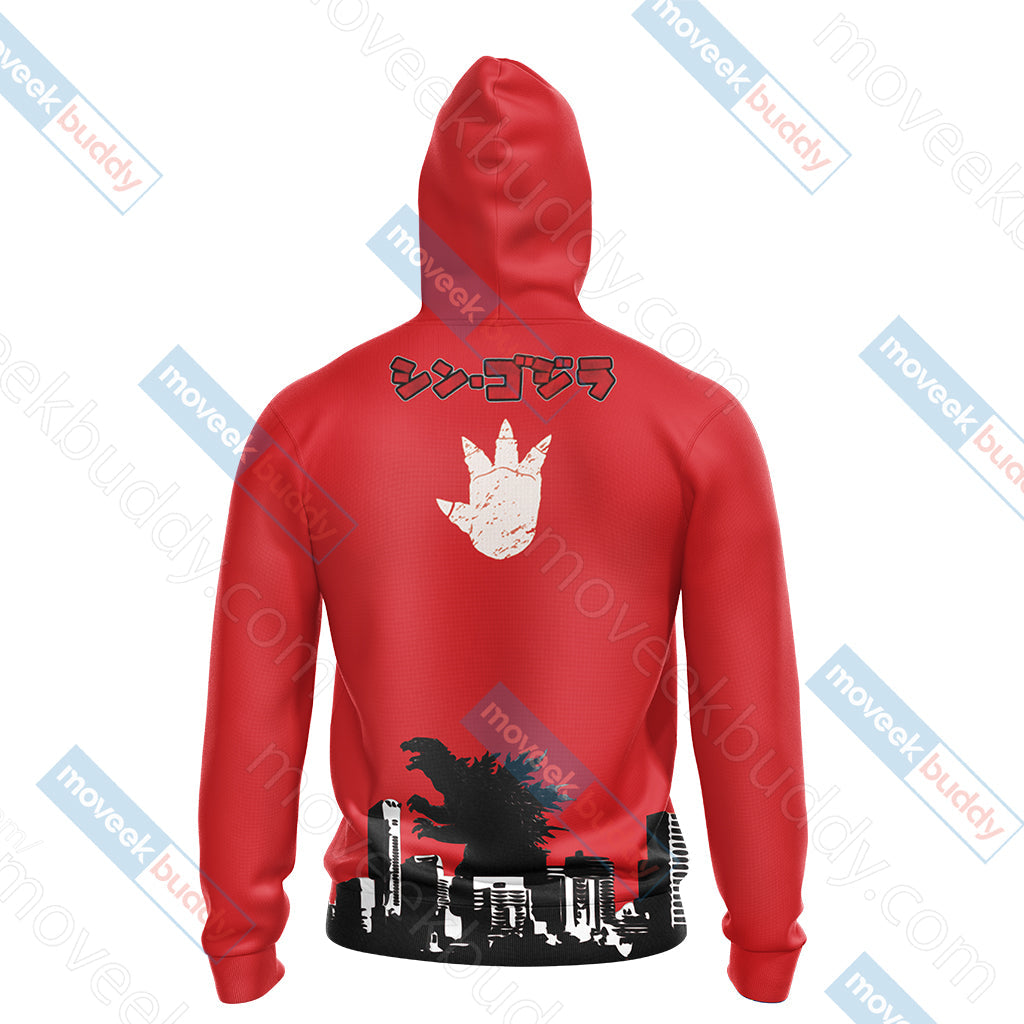 Godzilla New Version Unisex 3D T-shirt   