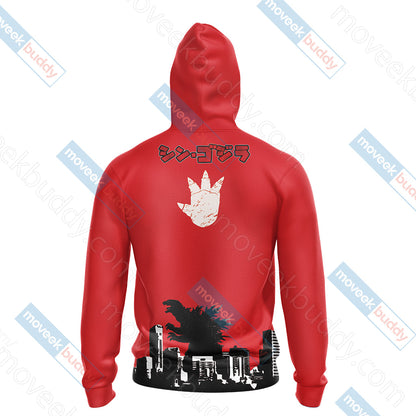 Godzilla New Version Unisex 3D T-shirt   