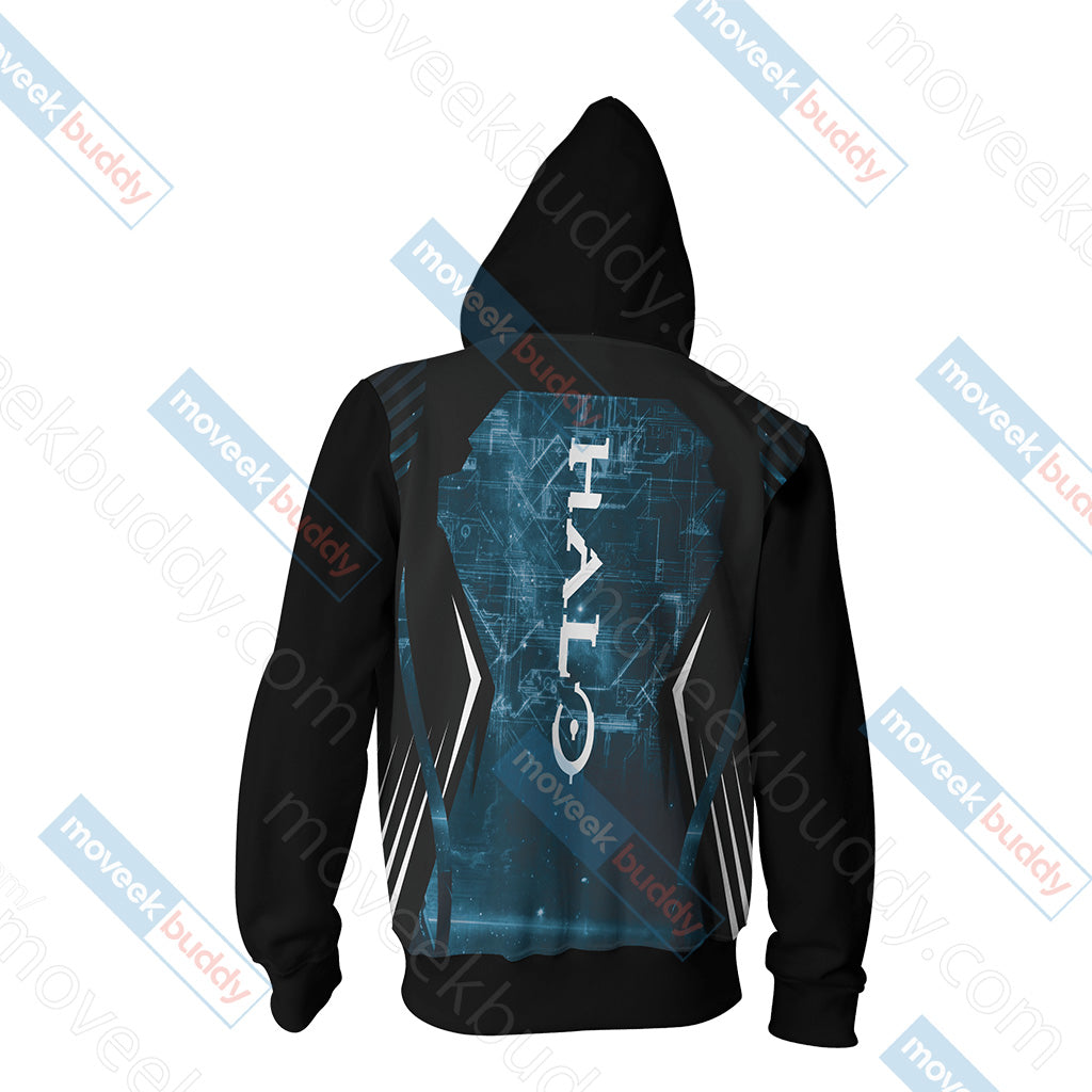 Halo - Blue Team Unisex 3D T-shirt   