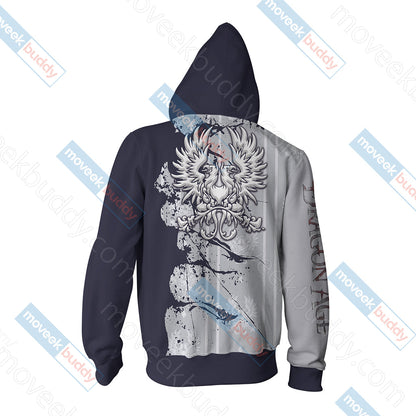 Dragon Age - Grey Warden Unisex 3D T-shirt