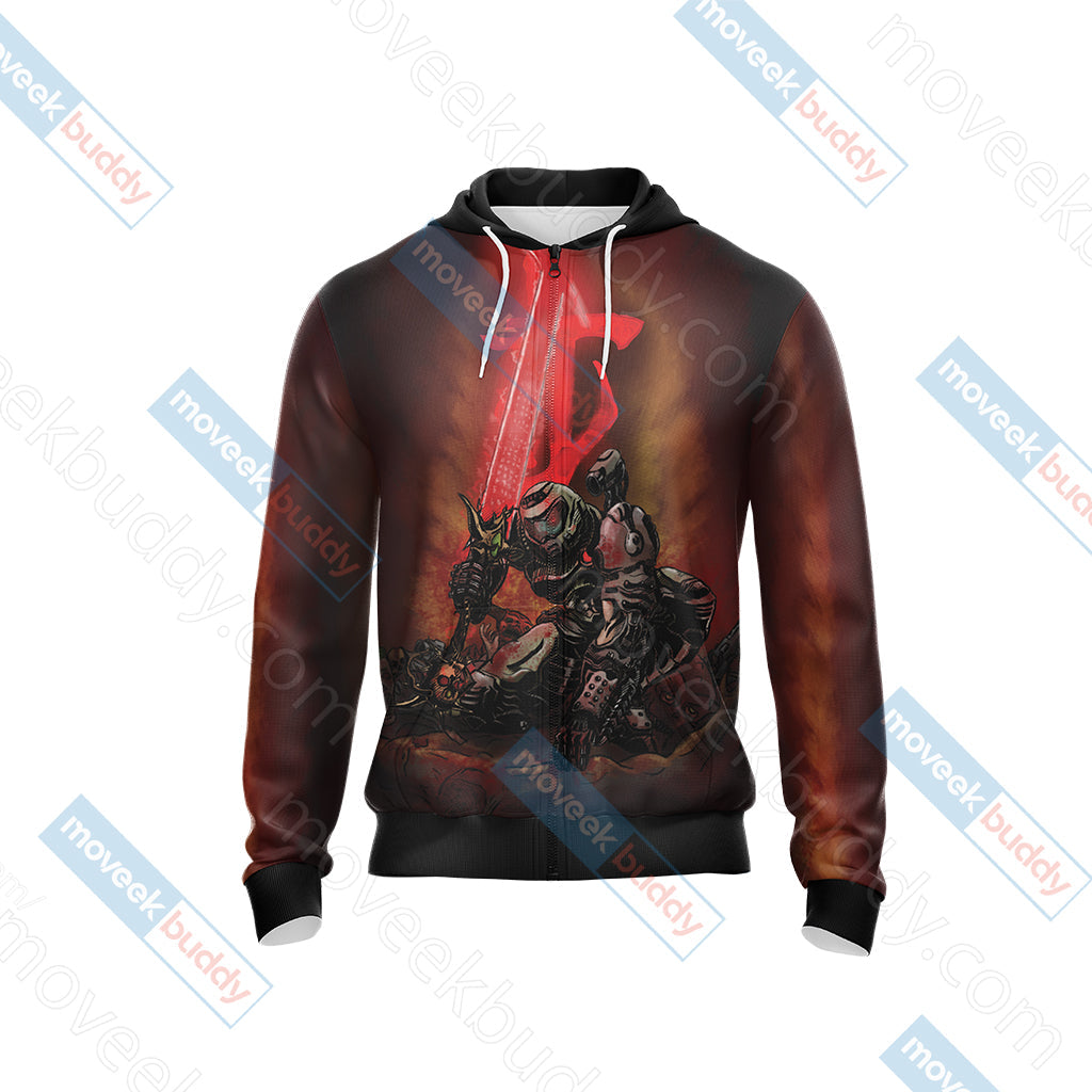 Doom New Unisex 3D T-shirt   