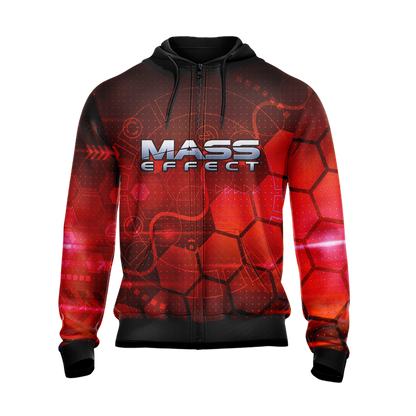 Mass Effect - Renegade Unisex 3D T-shirt   