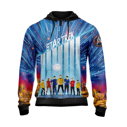 Star Trek - USS Enterprise Unisex 3D T-shirt   