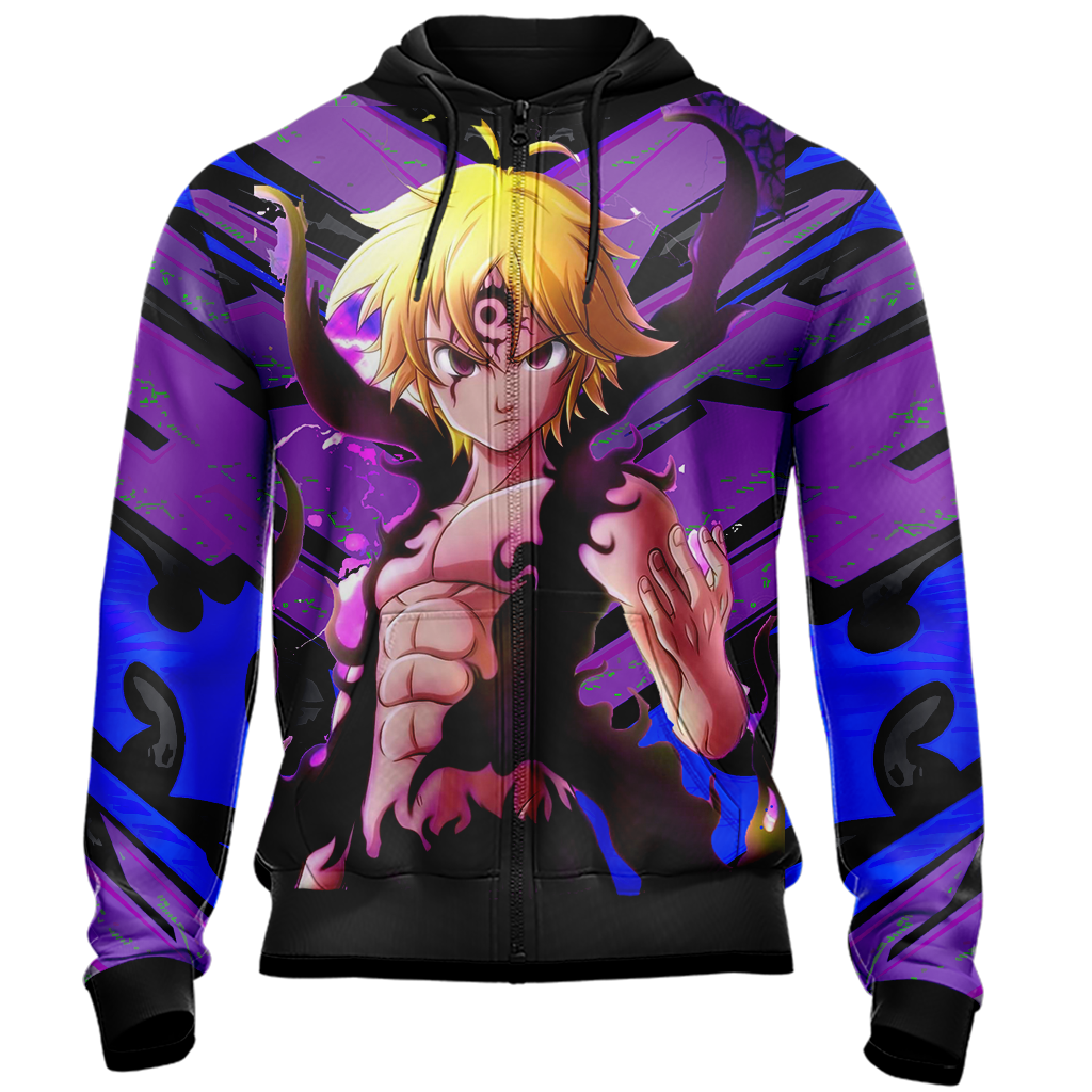 The Seven Deadly Sins - Meliodas Unisex 3D T-shirt   