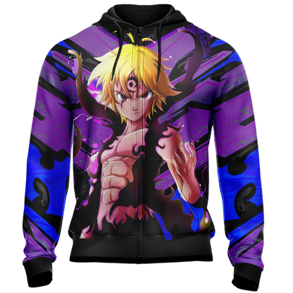 The Seven Deadly Sins - Meliodas Unisex 3D T-shirt   
