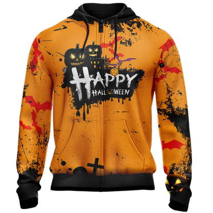 Happy Halloween Unisex 3D T-shirt   