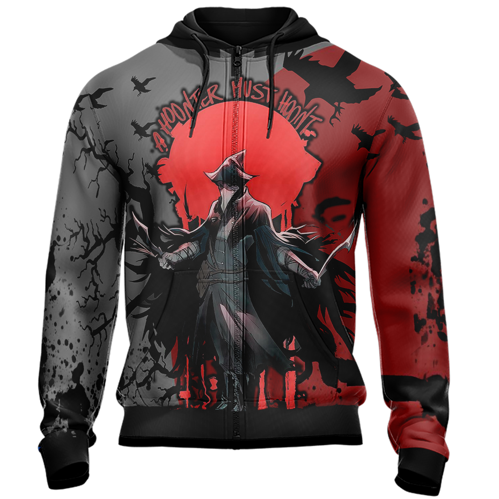Bloodborne - Plague Doctor Hoot Unisex 3D T-shirt   