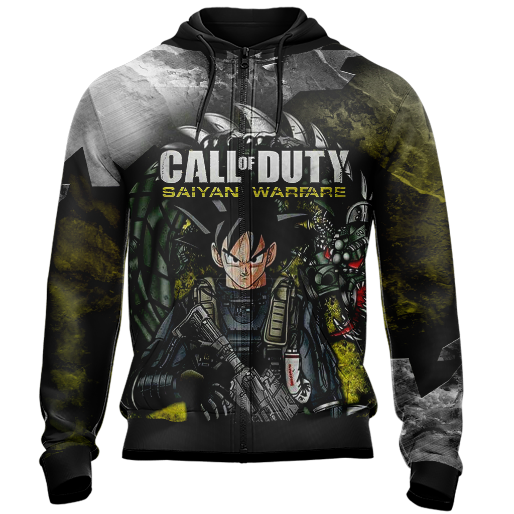 Call of Duty Game - Goku Unisex 3D T-shirt   
