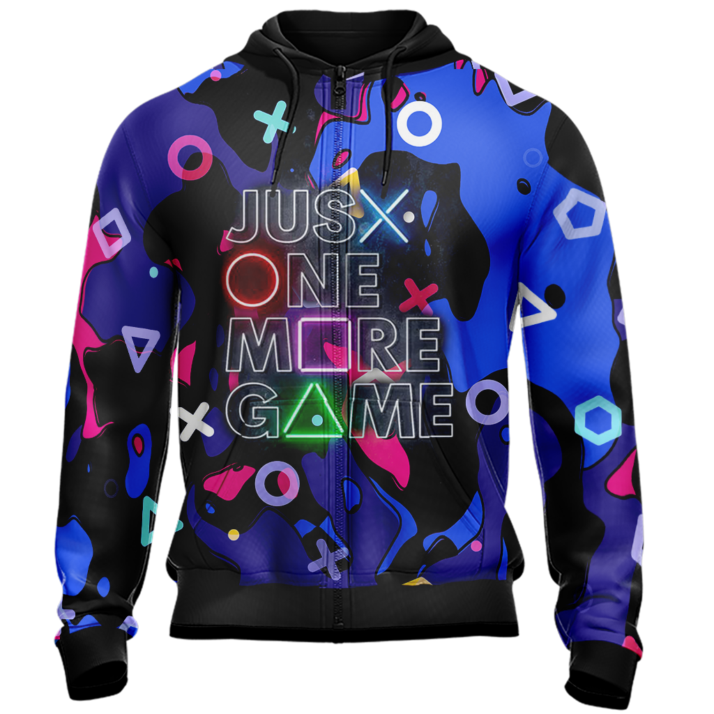Just One More Game Unisex 3D T-shirt   