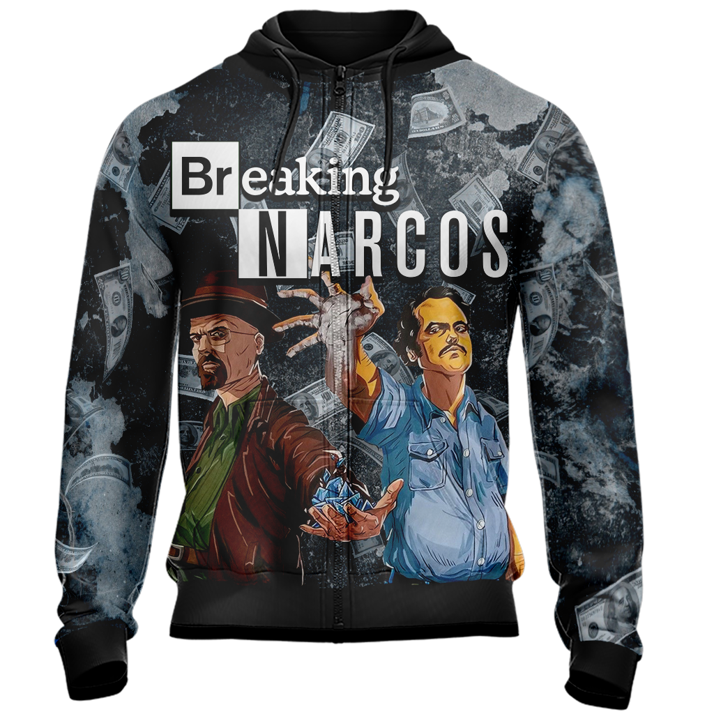 Breaking Bad x Narcos Unisex 3D T-shirt   