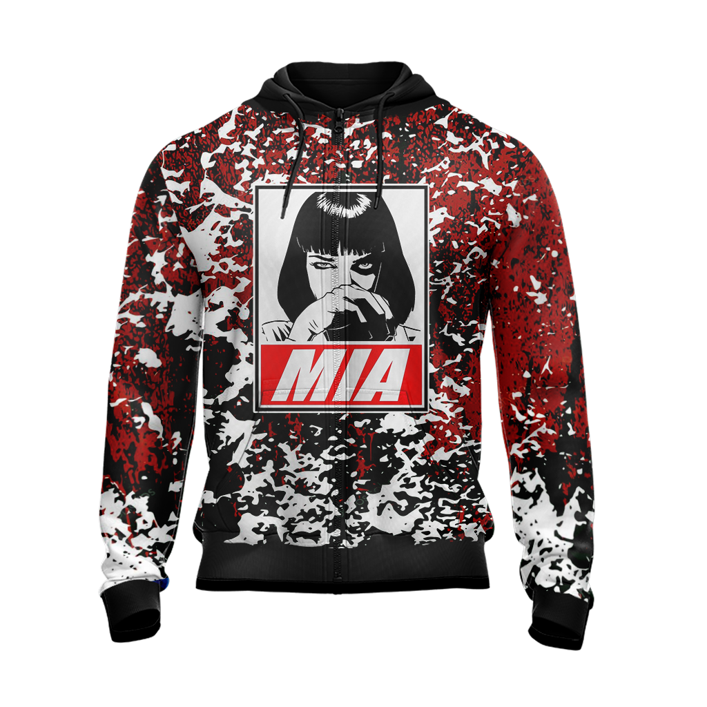 Pump Fiction Mia Wallace - I Have To Go Powder My Nose Unisex 3D T-shirt   