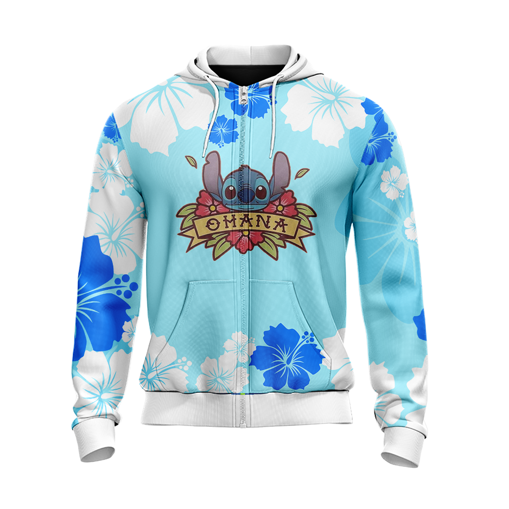 Ohana Stitch Unisex 3D T-shirt   