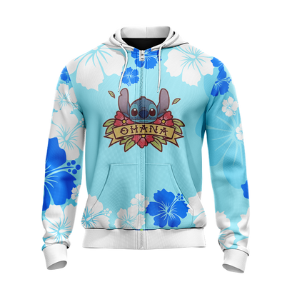Ohana Stitch Unisex 3D T-shirt   