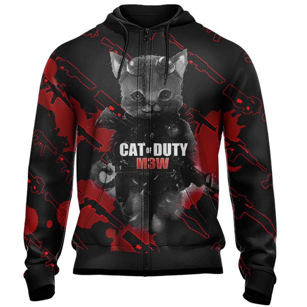 Call of Duty x Cats Unisex 3D T-shirt   