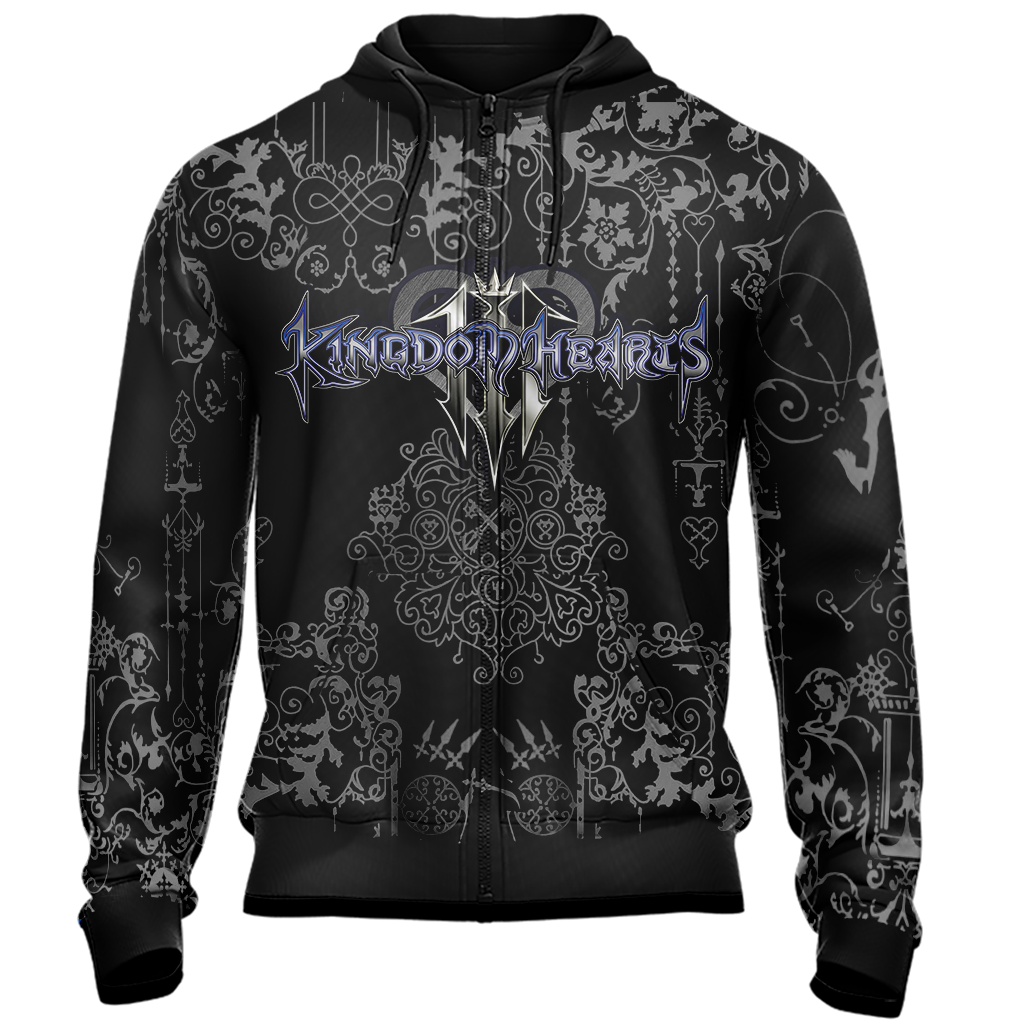 Kindom Hearts Unisex 3D T-shirt   