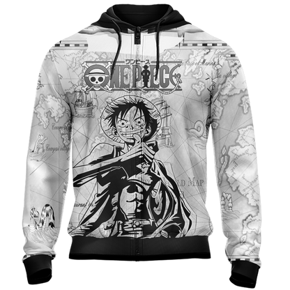 One Piece - Luffy Unisex 3D T-shirt   