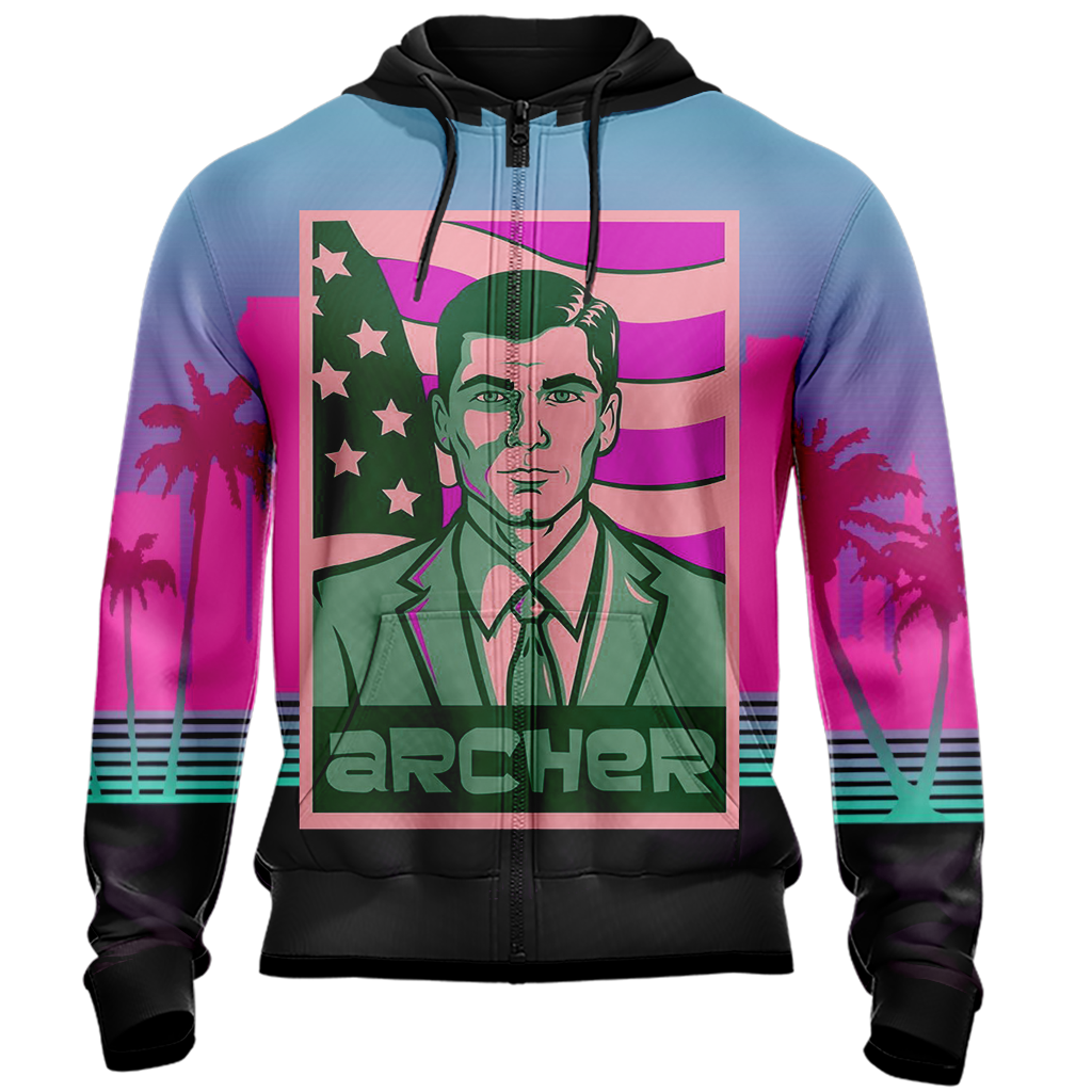 Archer (TV series) Unisex 3D T-shirt   
