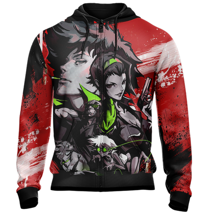 Cowboy Bebop - New Unisex 3D T-shirt   