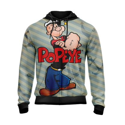 Popeye Characters New Unisex 3D T-shirt   