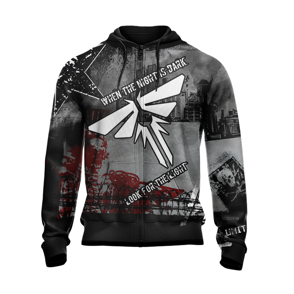 The Last of Us - When The Night Is Dark Look For The Light Unisex 3D T-shirt   