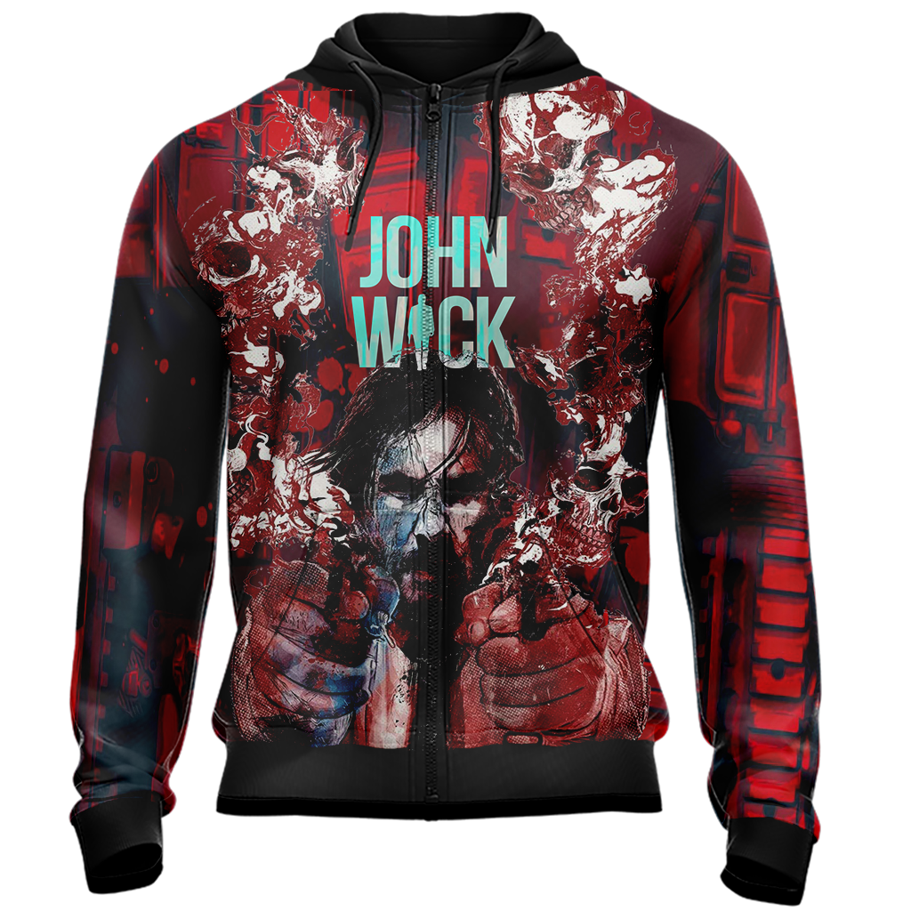 John Wick 2 Unisex 3D T-shirt   