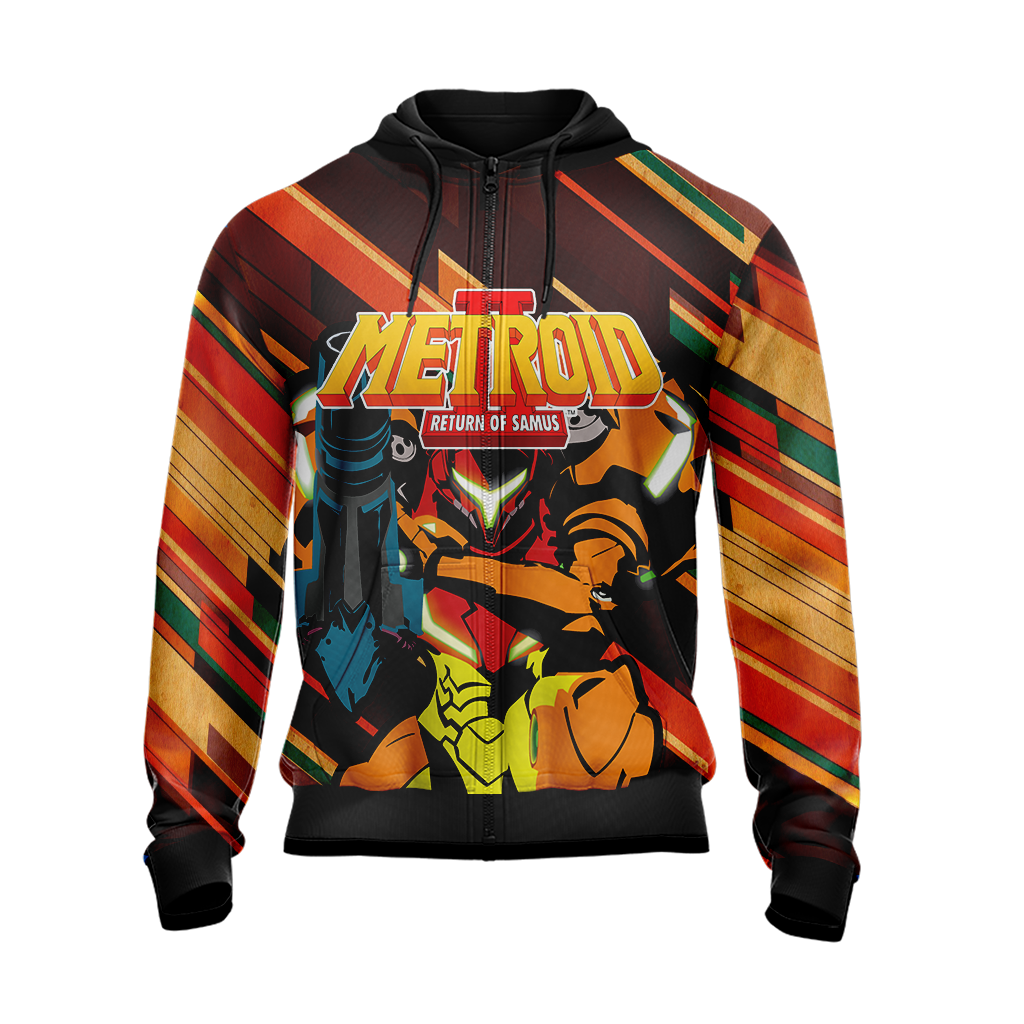 Metroid 2 - Samus Unisex 3D T-shirt   