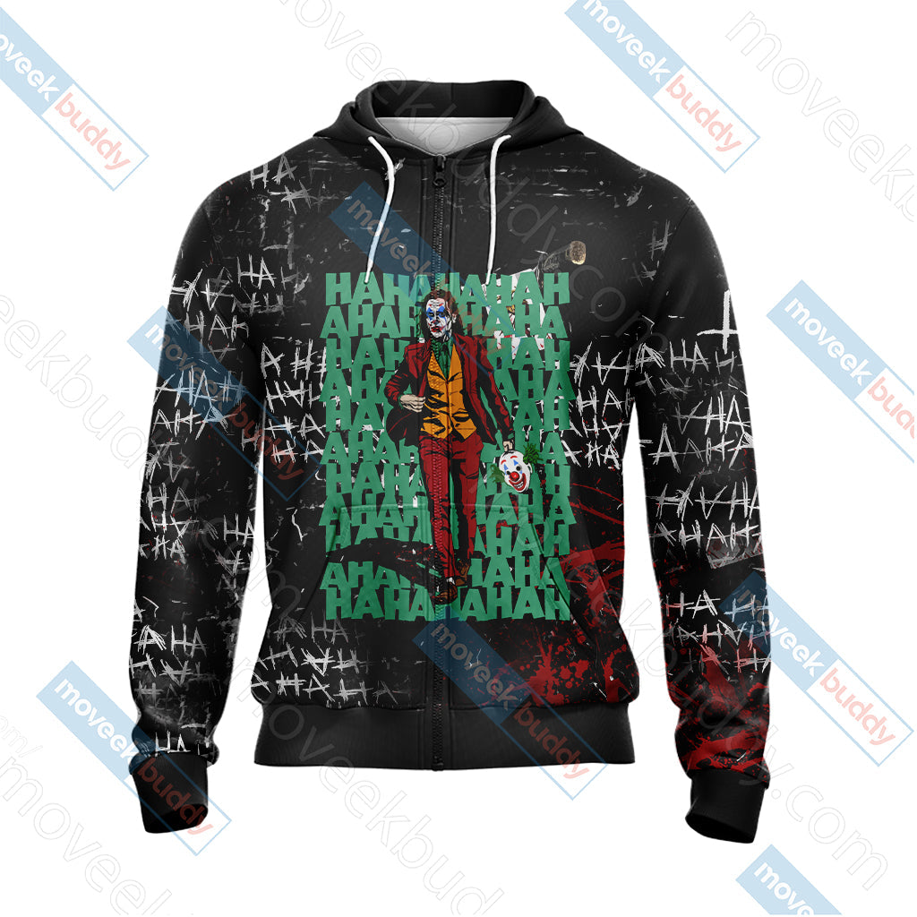Joker Hahaha Unisex 3D T-shirt   