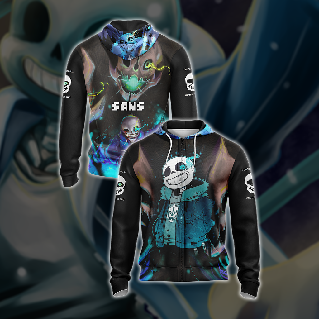 Undertale Sans Unisex 3D T-shirt   